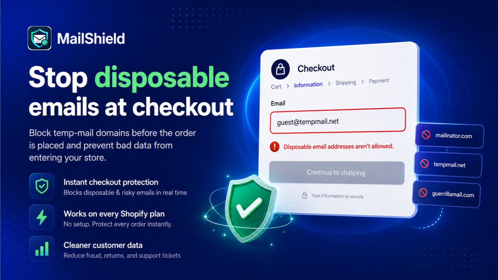 MailShield screenshot
